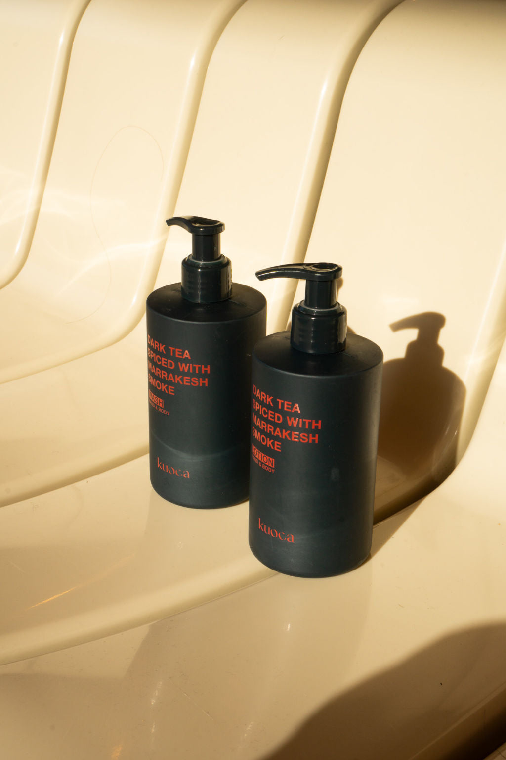 KUOCA Dark Tea Spiced with Marrakesh Smoke Hand & Body Lotion