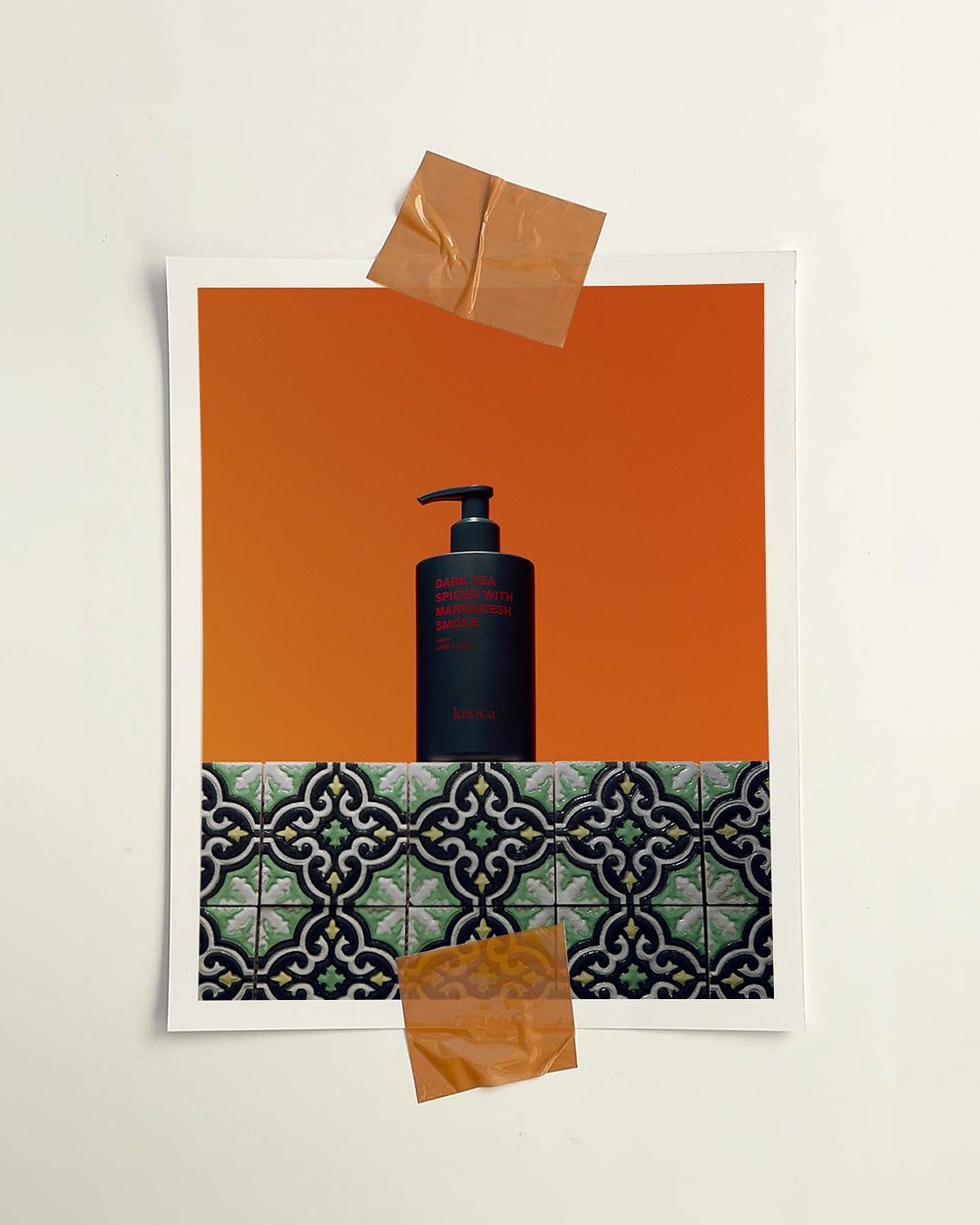 KUOCA Dark Tea Spiced with Marrakesh Smoke Hand & Body Lotion