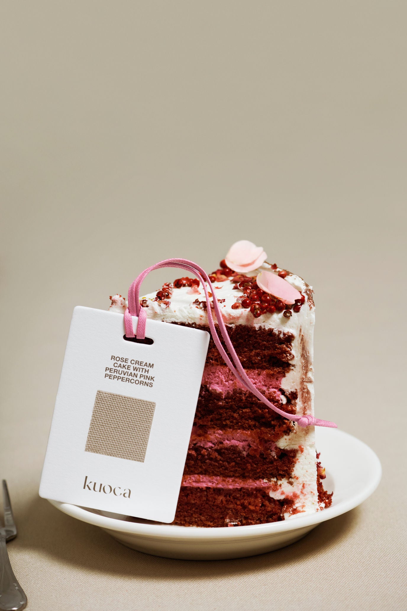 KUOCA Rose Cake Fragrance Tag