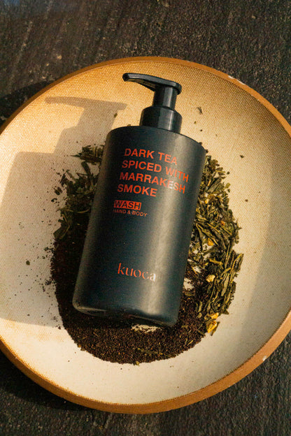 KUOCA Dark Tea Spiced with Marrakesh Smoke Hand & Body Wash