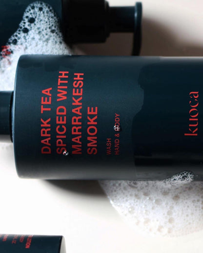 KUOCA Dark Tea Spiced with Marrakesh Smoke Hand & Body Wash