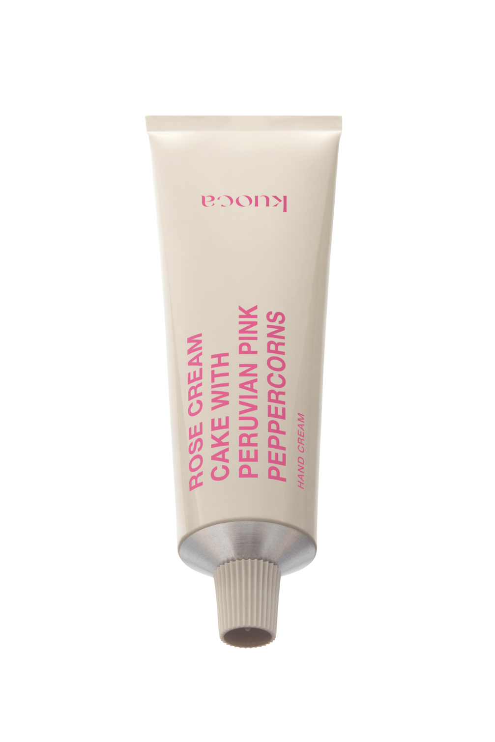 KUOCA Rose Cream Cake with Peruvian Pink Peppercorns Hand Cream