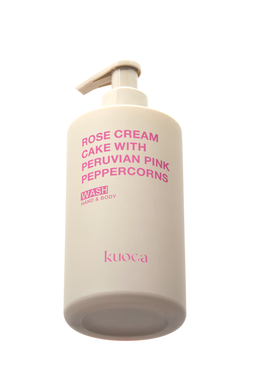 KUOCA Rose Cream Cake with Peruvian Pink Peppercorns Hand & Body Wash