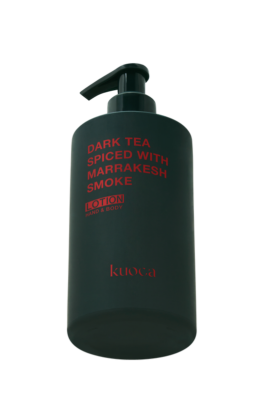 KUOCA Dark Tea Spiced with Marrakesh Smoke Hand & Body Lotion