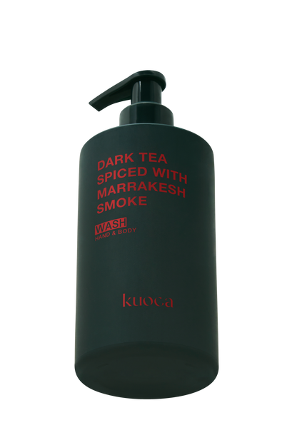 KUOCA Dark Tea Spiced with Marrakesh Smoke Hand & Body Wash